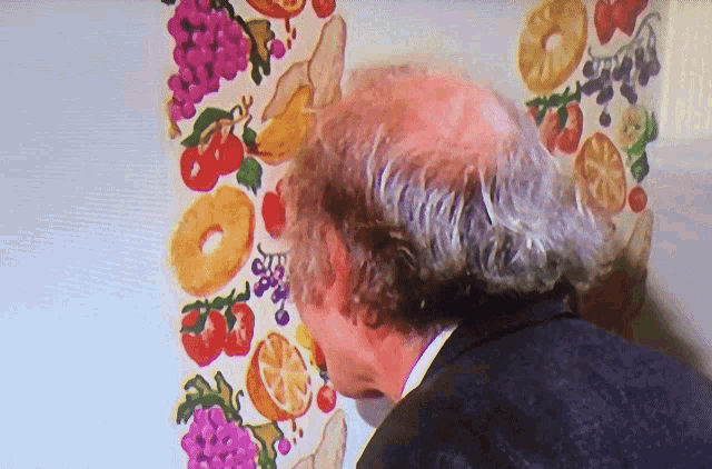 Is this the way one licks things to taste them?